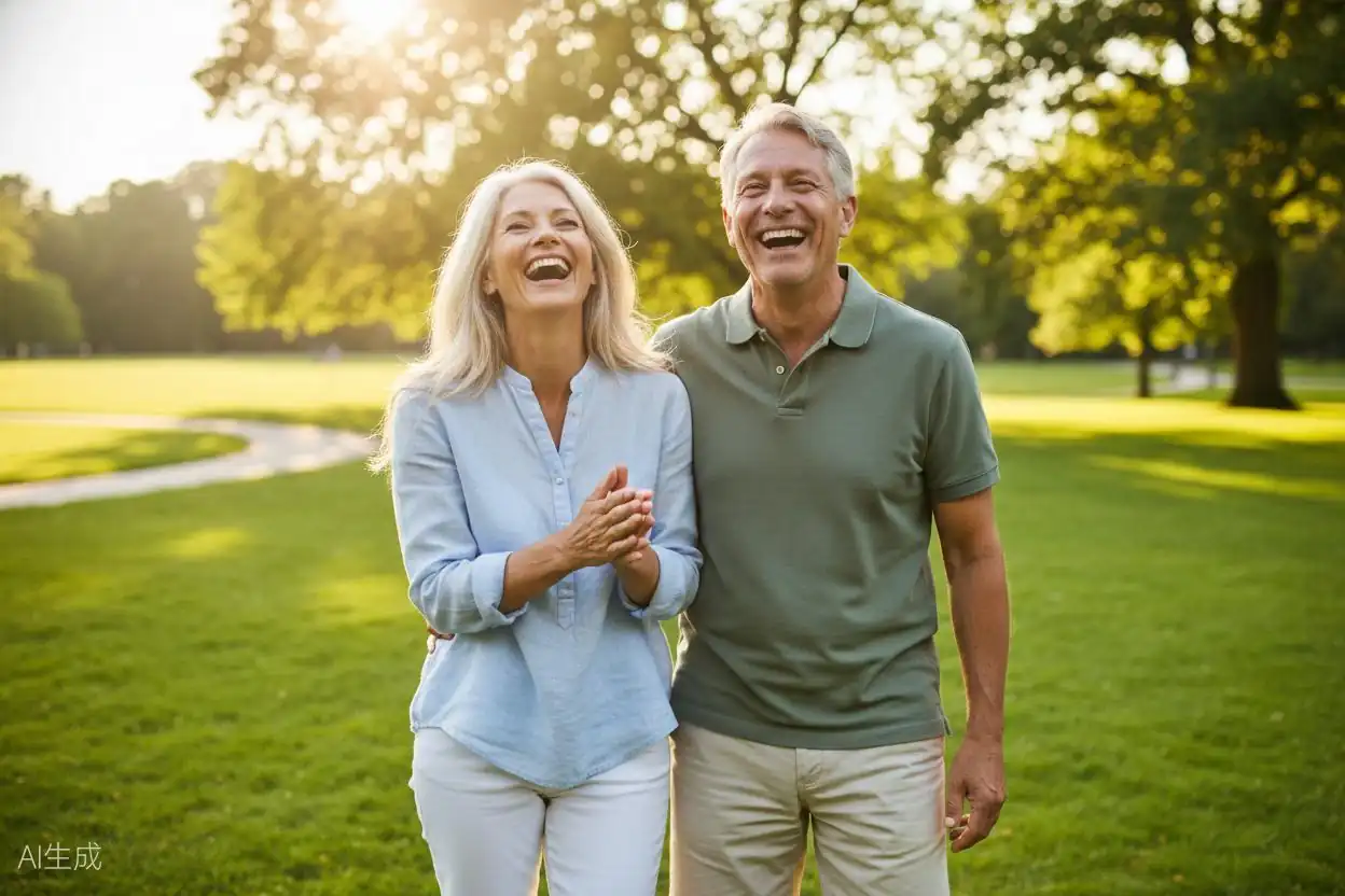 Silver Singles over 50 couple enjoying time together